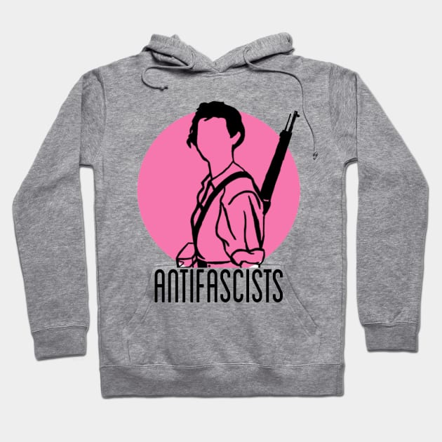 Antifascist Hoodie by irenePueblas